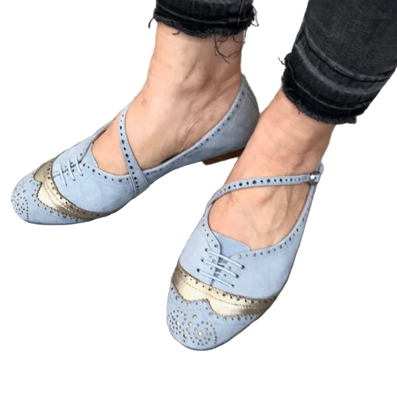 Swing Shoe Two-tone Light Blue & Pantene accents