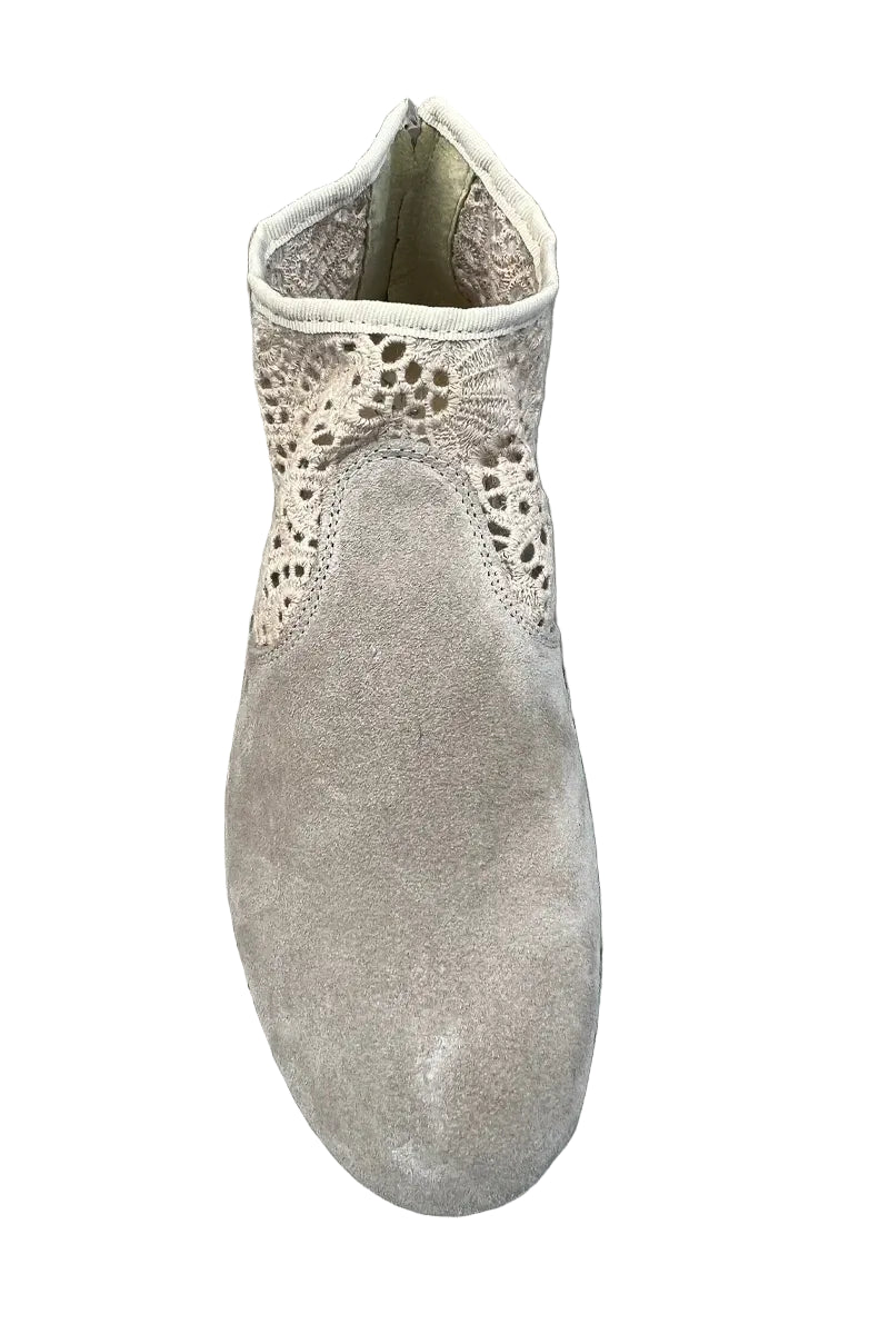 Torri Zzaoui Dance Lace Bootie Beige