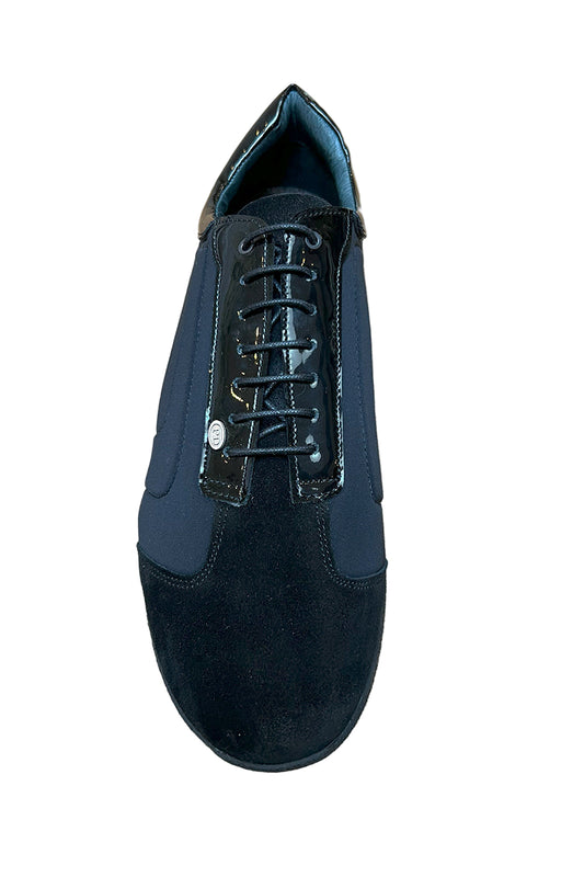 Portdance Patent Leather and Neoprene Dance Sneaker