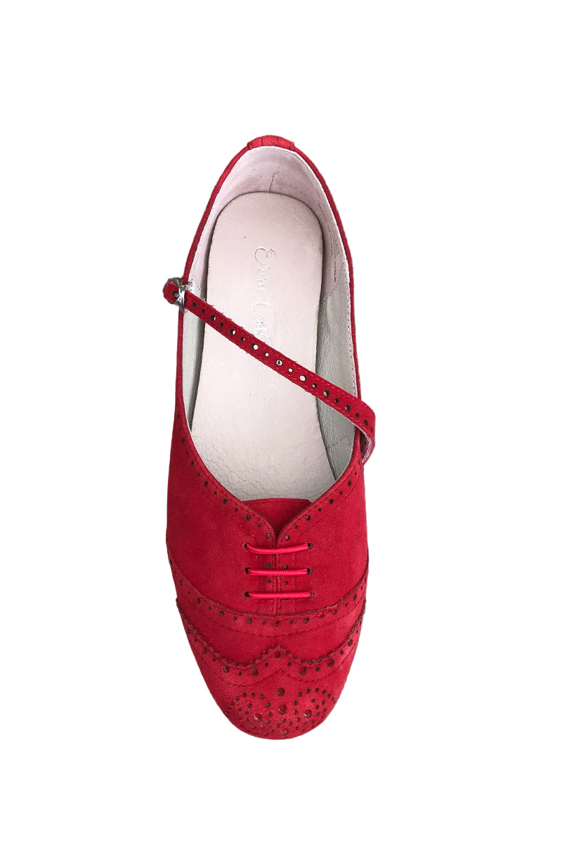 Swing Shoe Red Suede