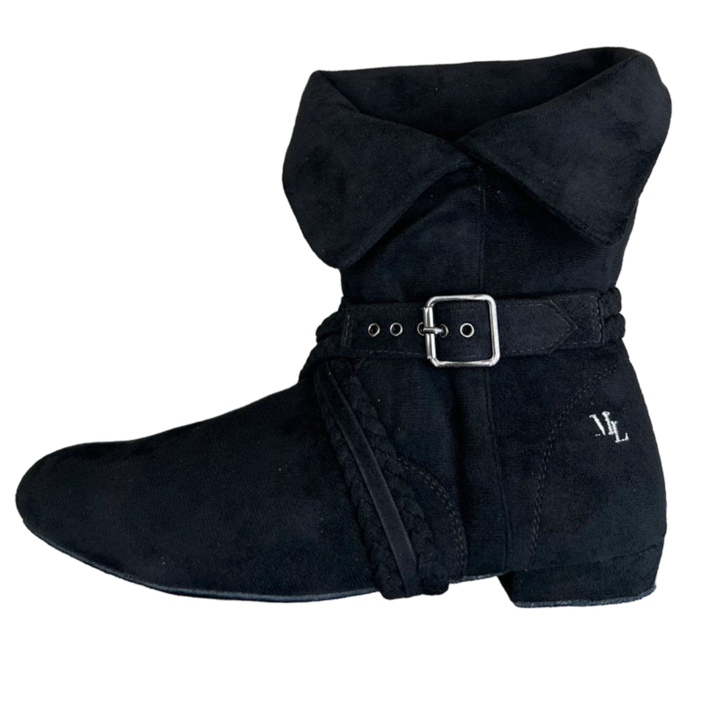 Tinker Bell Boot Black Micro Suede