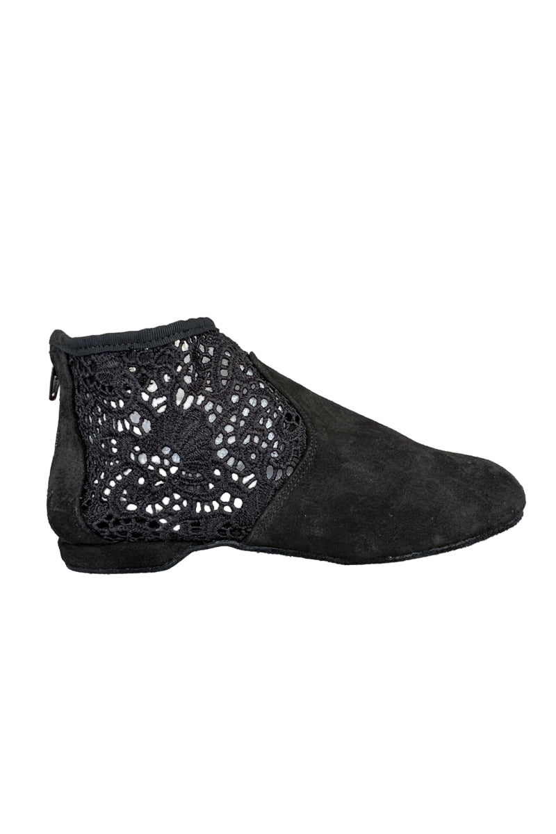 Torri Zzaoui Dance Lace Bootie Black