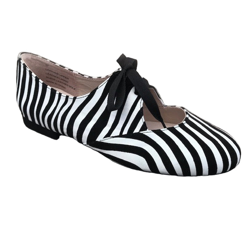 Jazz Dance Shoe Zebra