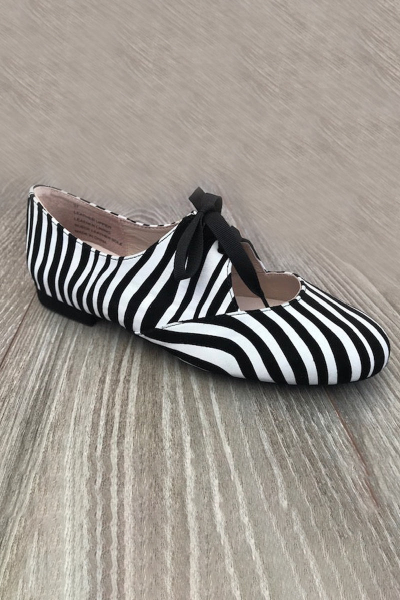 Jazz Dance Shoe Zebra