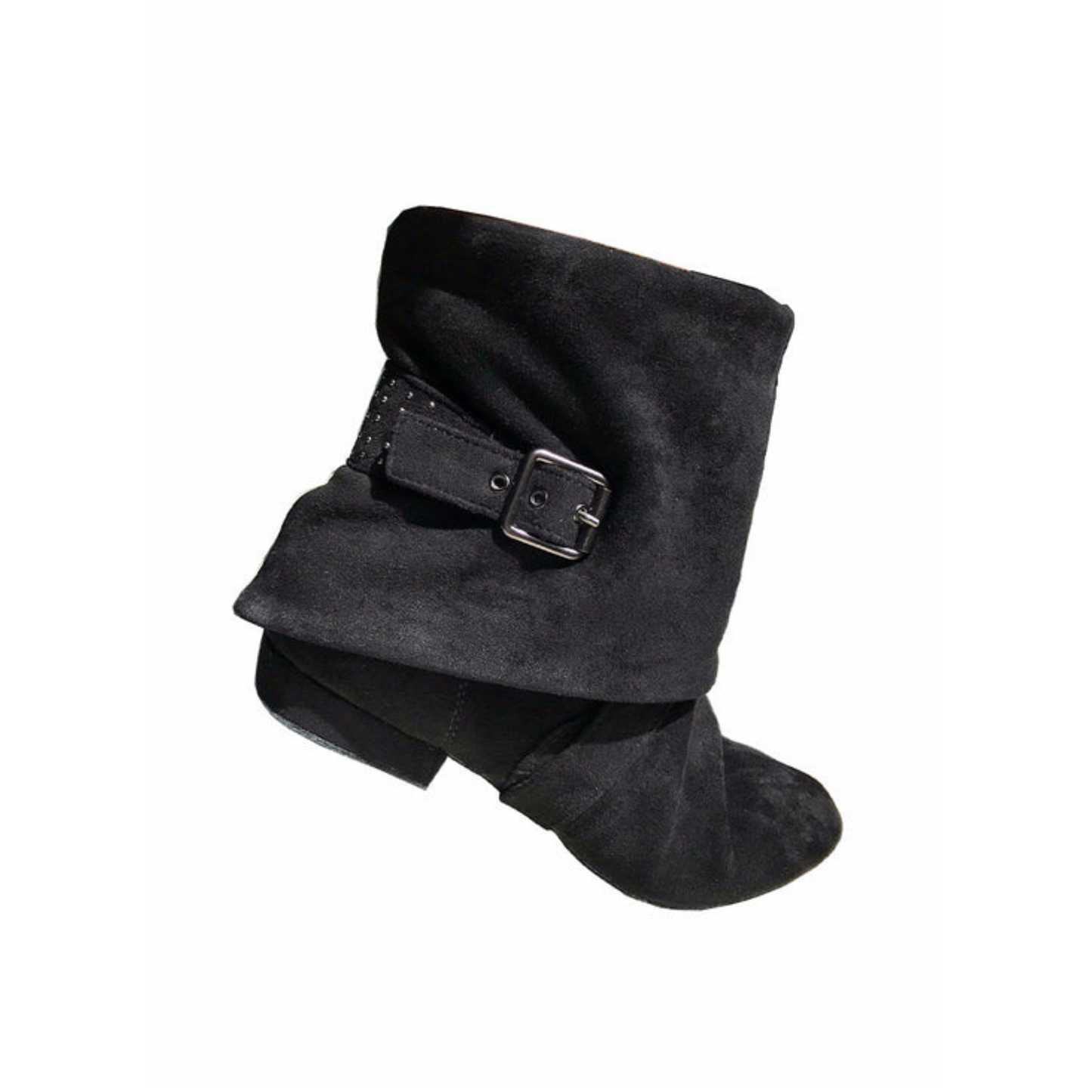 Aurora Dance Boot Black Micro Suede