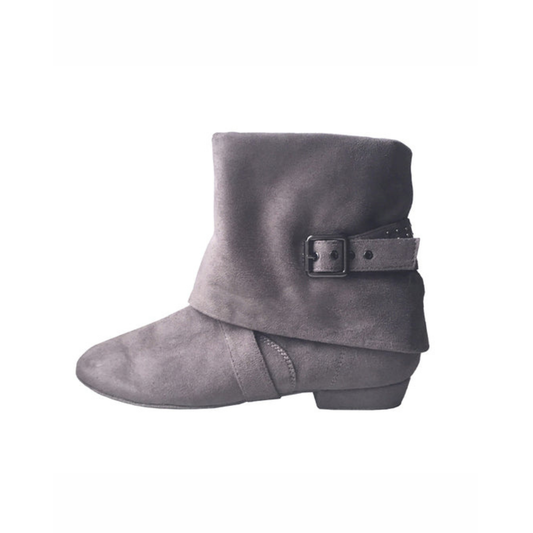 Aurora Dance Boot Grey Micro Suede