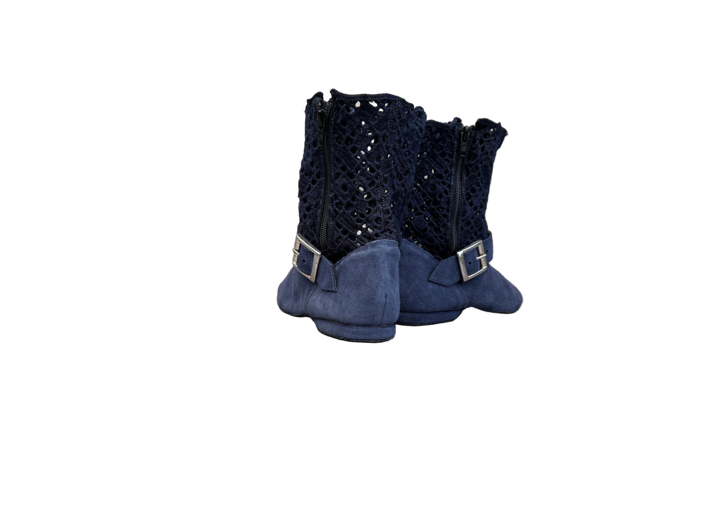 FINAL SALE Leo Dance Lace Bootie Blue