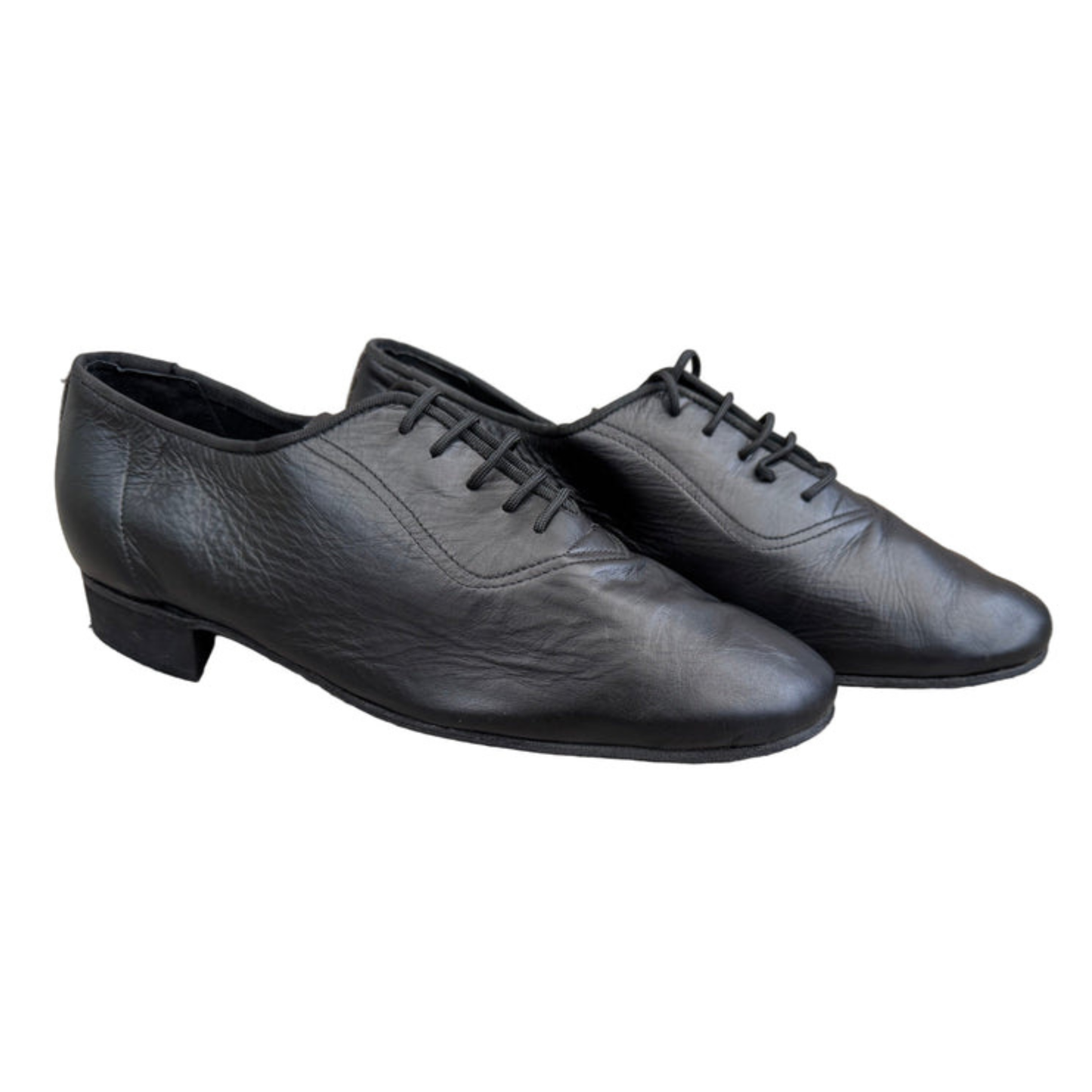 FINAL SALE Leo Dance Black Soft Leather Ballroom Shoe