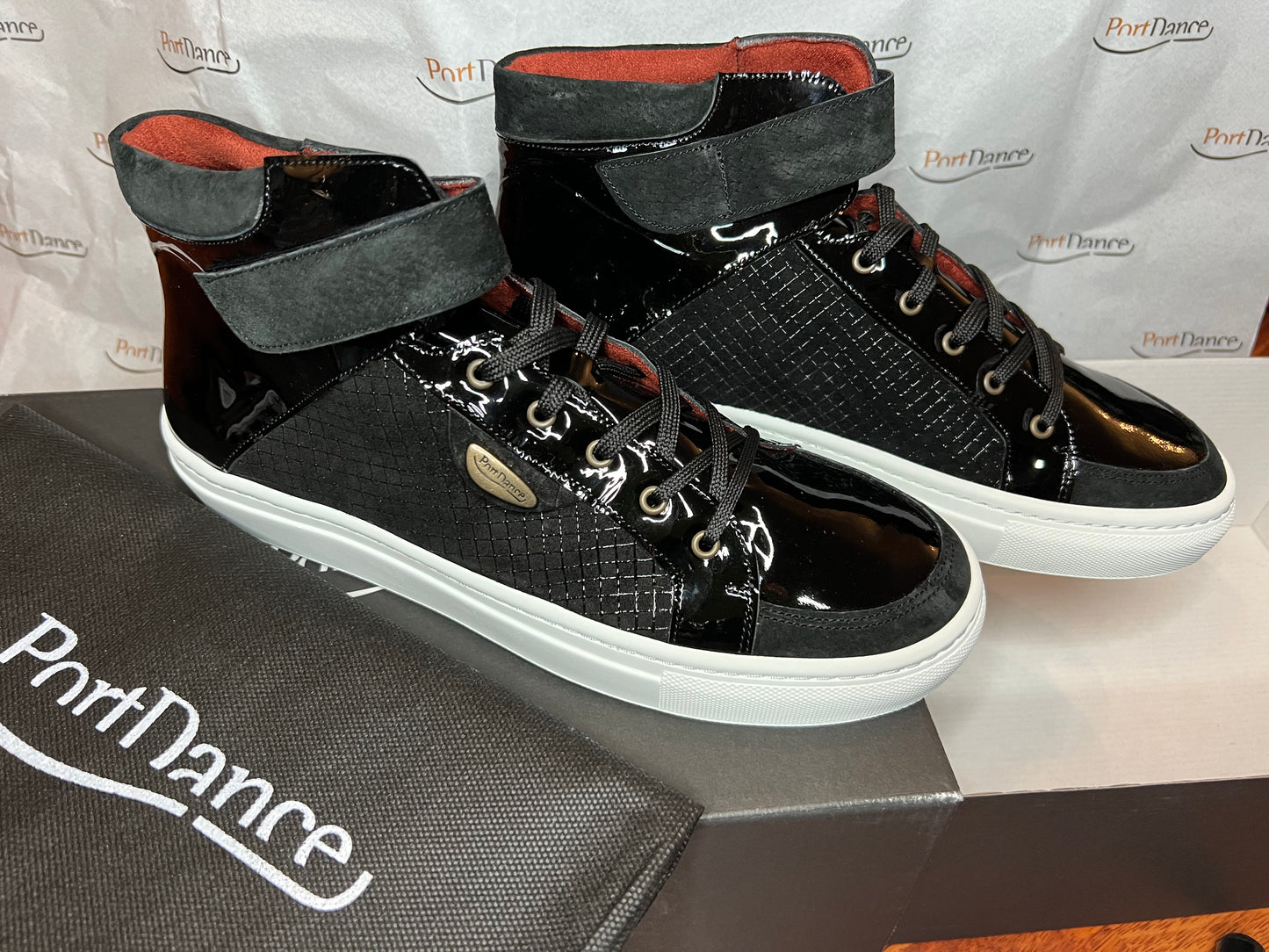 Portdance High Top Leather Dance Trainer