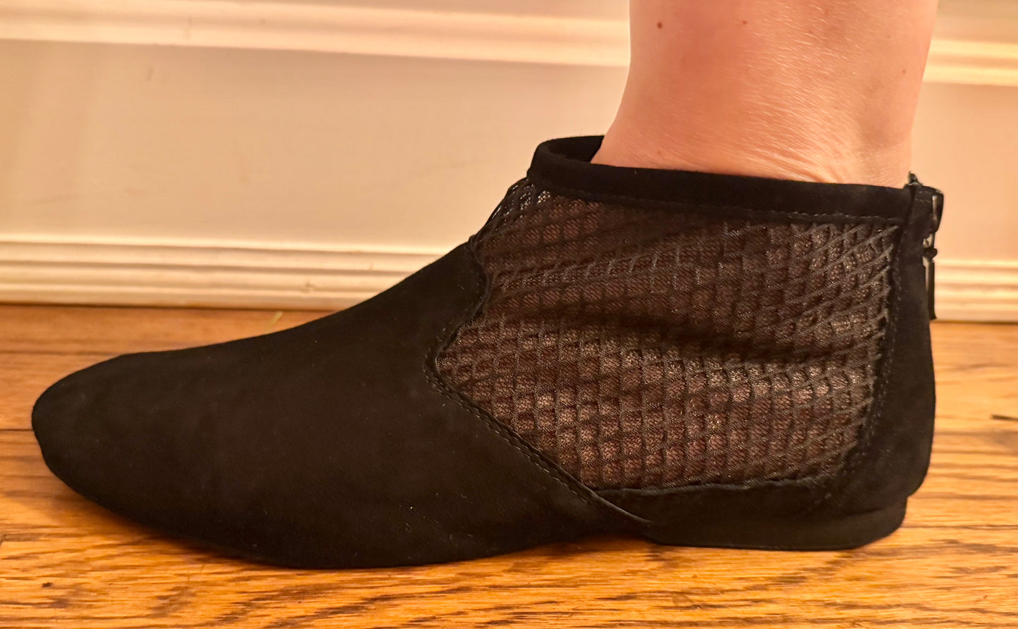 Portdance Zip Up Mesh Bootie