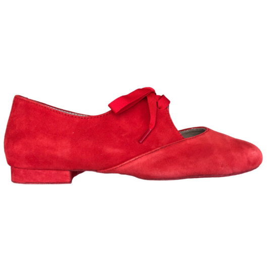 FINAL SALE Jazz Dance Shoe Red
