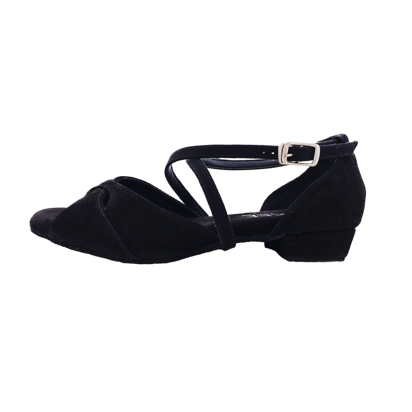Sara Low Heel Dance Sandal Black