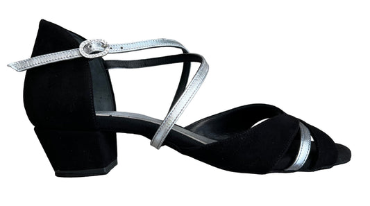Strip Tease Dance Sandal Black/Silver