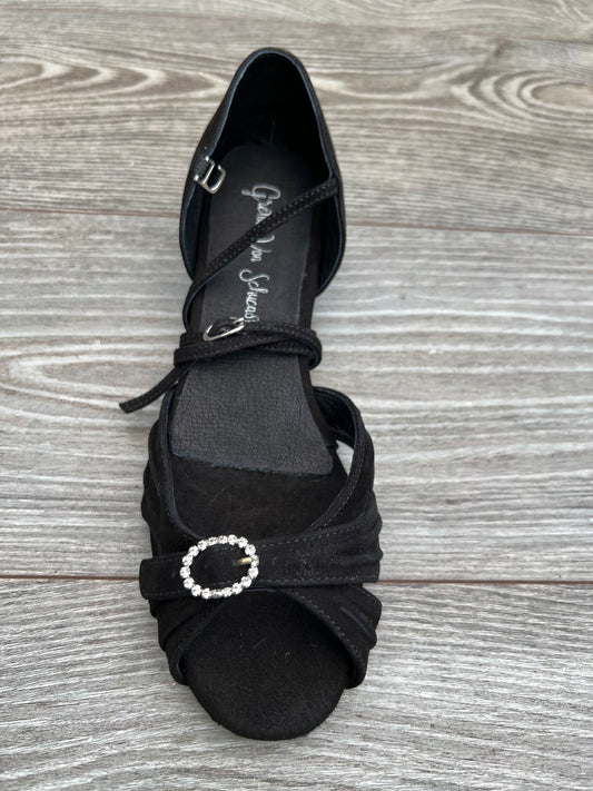 Coca Dance Sandal Black- The most adjustable sandal yet!