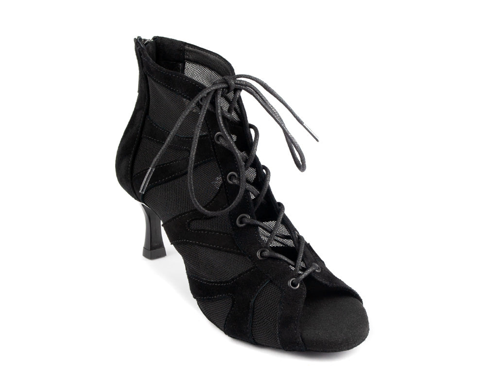 PortDance  -  PD819 Black Nubuck – Heel 50mm