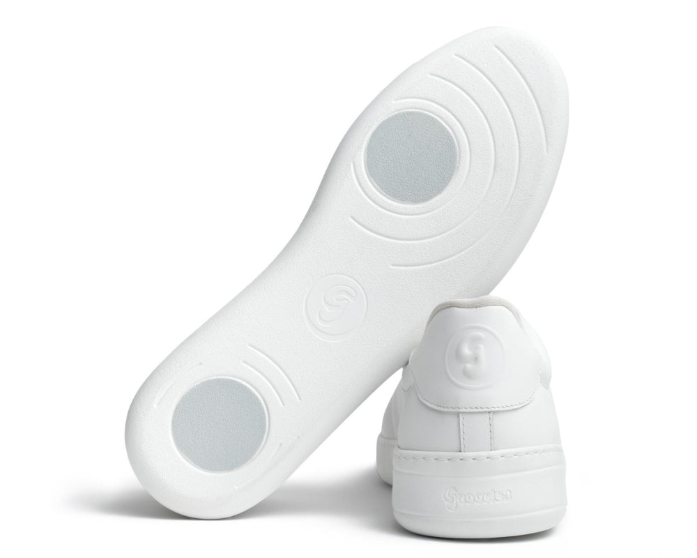 Portdance PD GR LISBON White Leather Dance Sneaker- Groovies