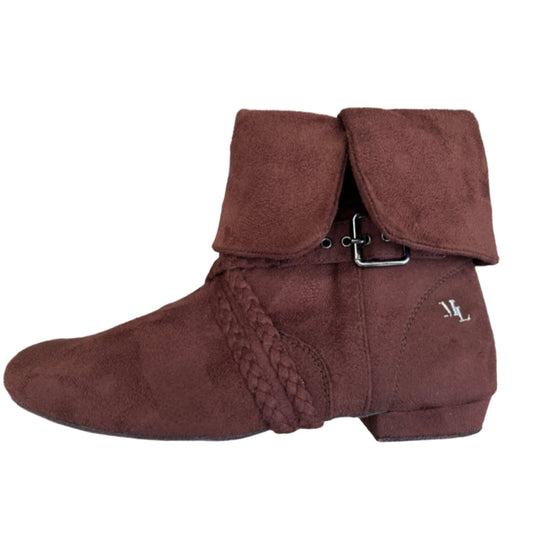 Tinker Bell Boot Chestnut Micro Suede