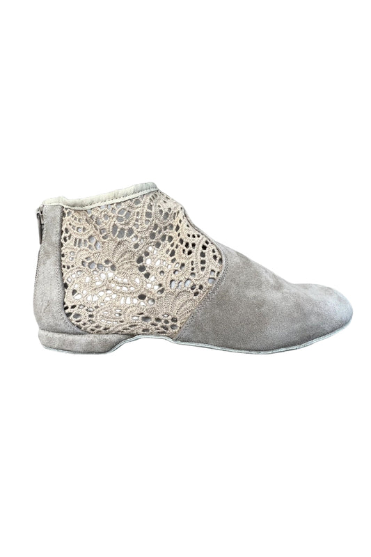 Torri Zzaoui Dance Lace Bootie Beige