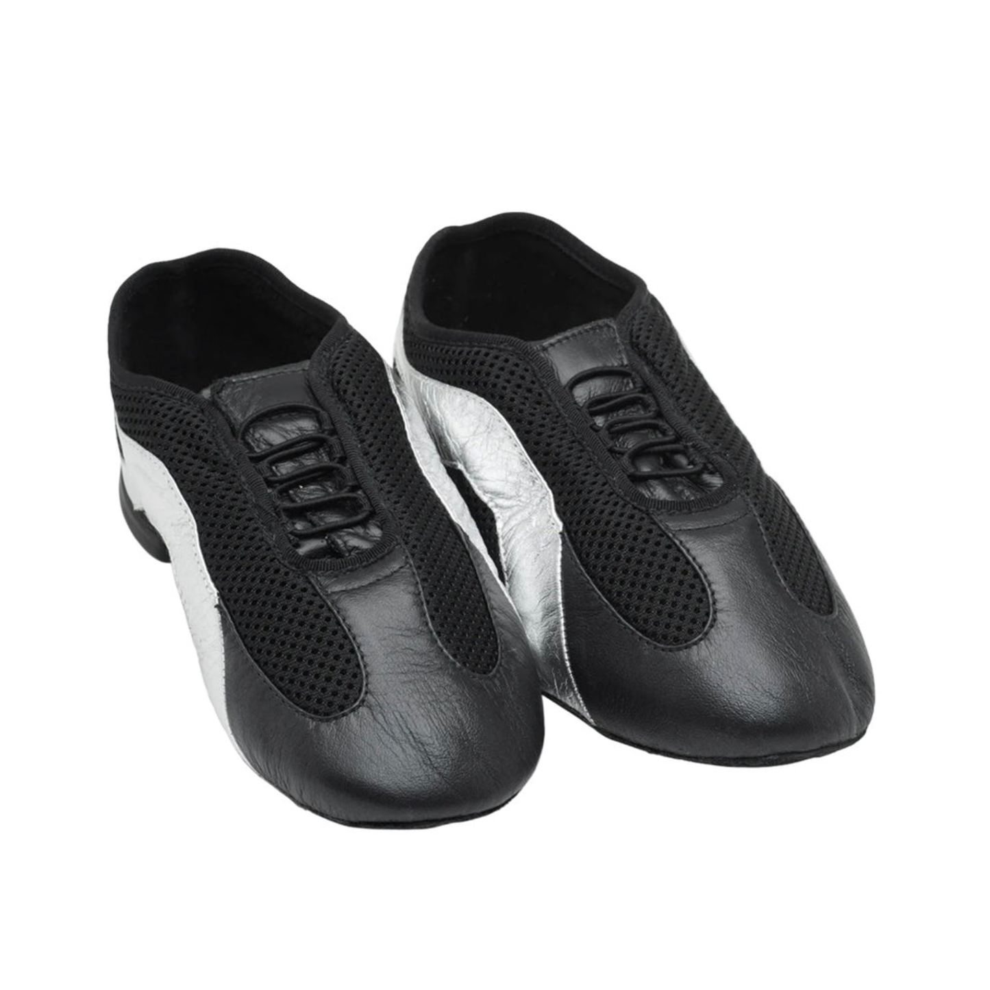 Bloch Black and Silver Slipstream Split Sole Jazz Dance Shoes