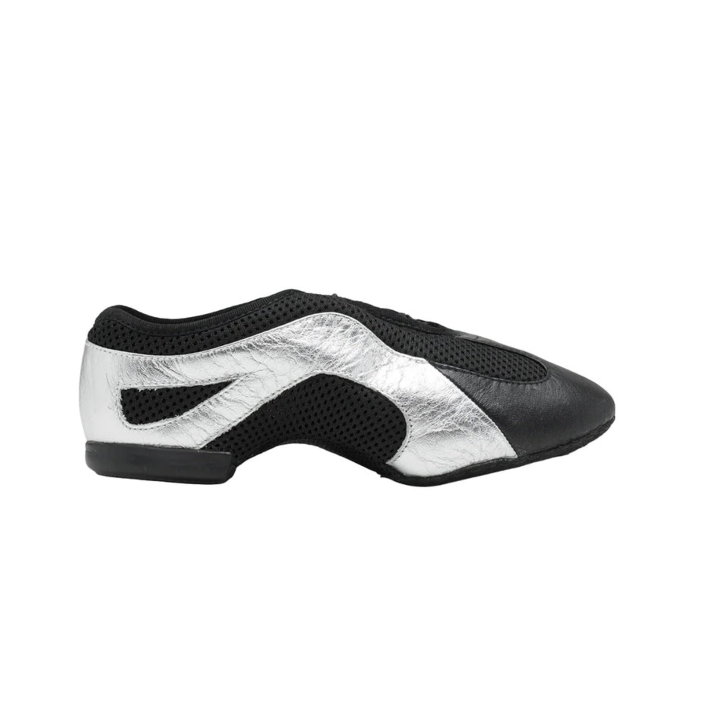 Bloch Black and Silver Slipstream Split Sole Jazz Dance Shoes