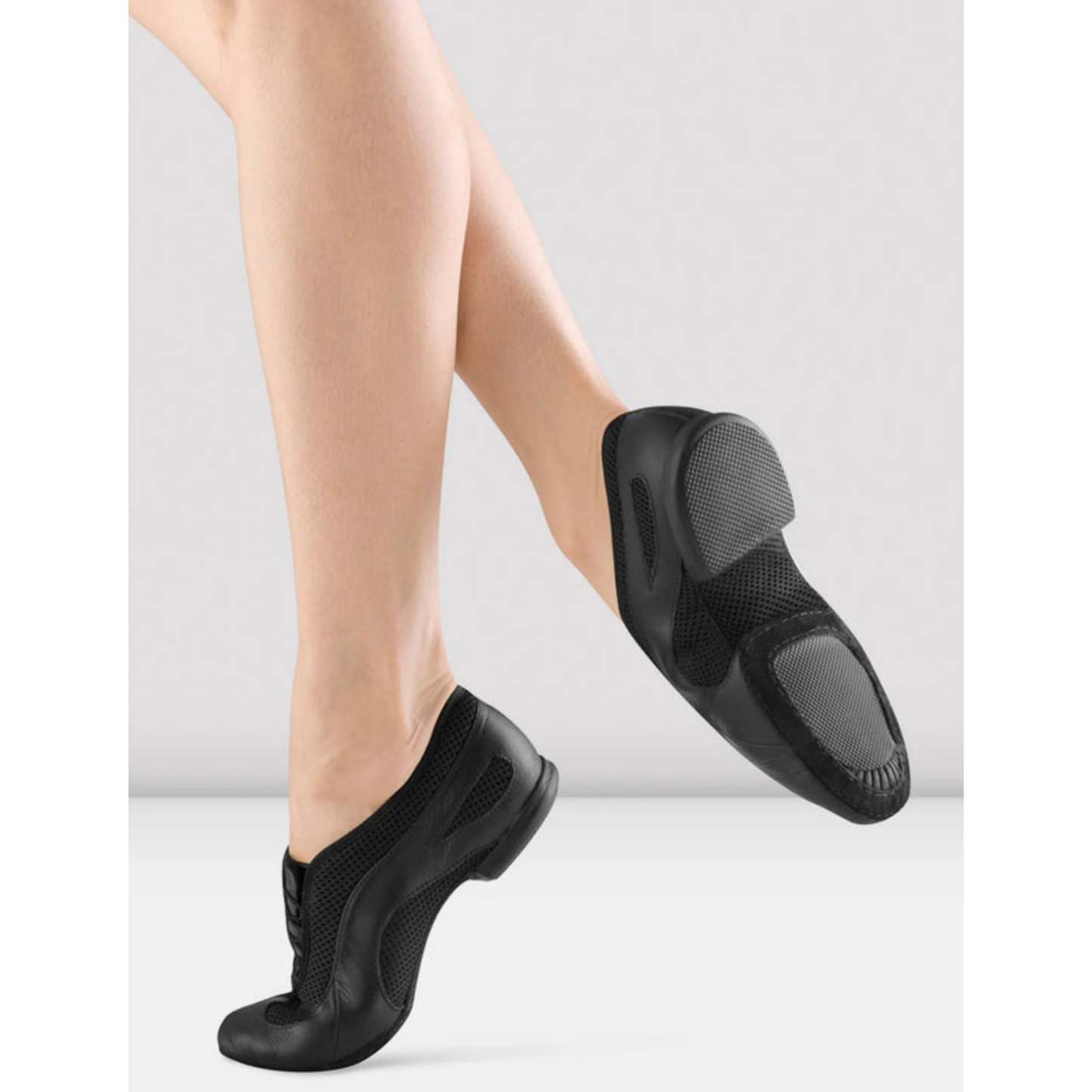 Bloch Black Slipstream Split Sole Jazz Dance Shoes