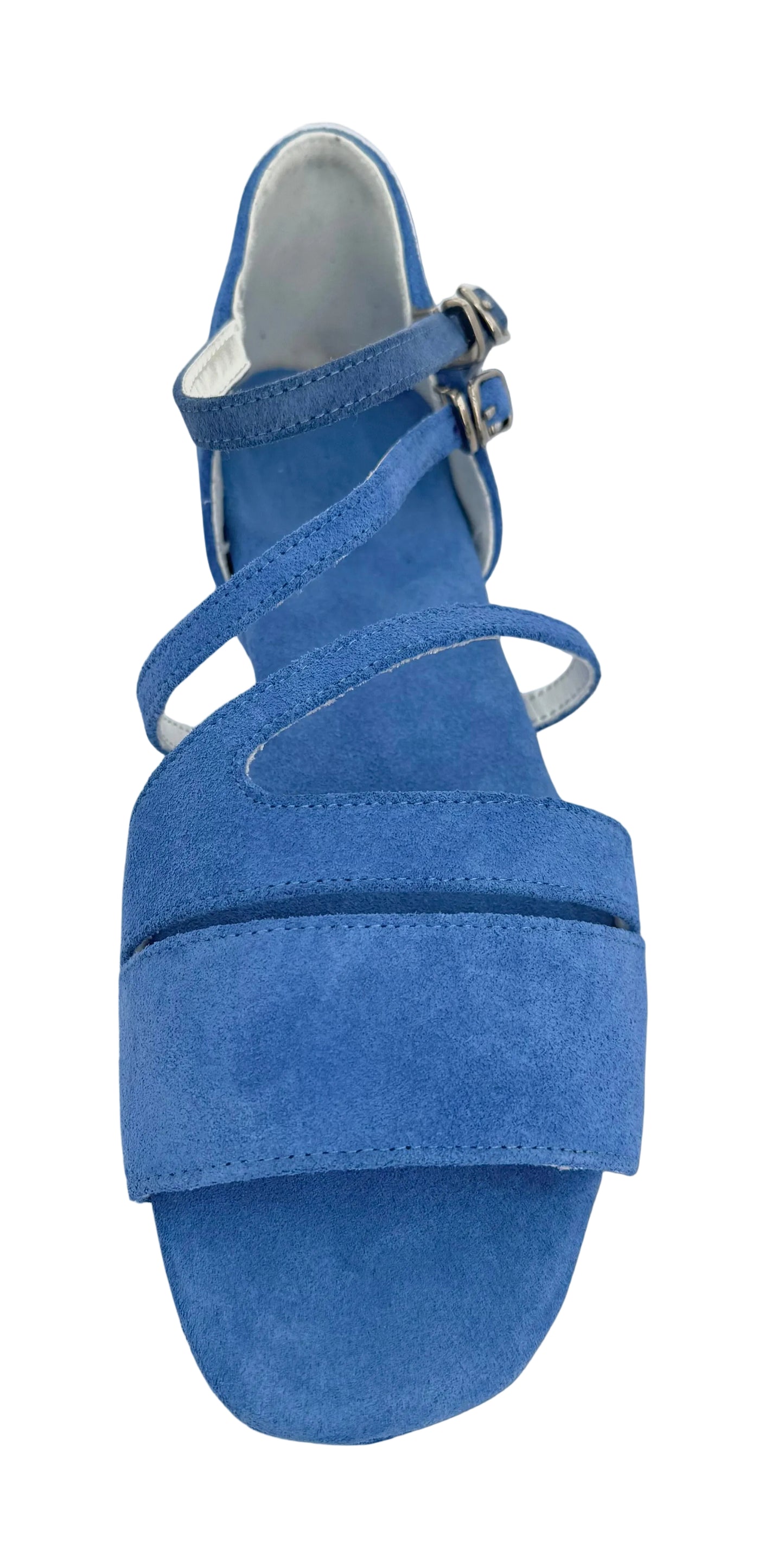 FINAL SALE Blue Low Heel Lynia