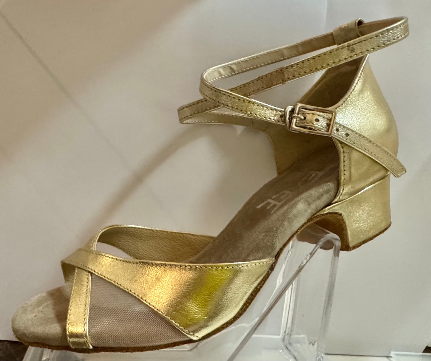 Flexee Brand Cynthia Dance Sandal Gold
