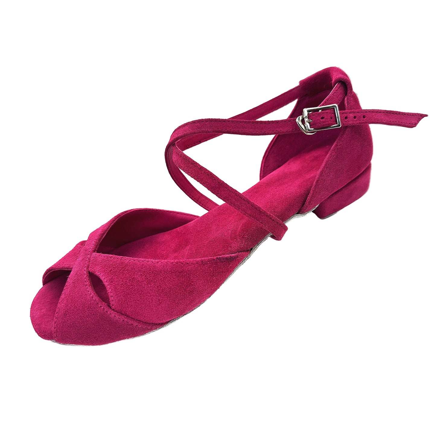 Sara Low Heel Dance Sandal Pink