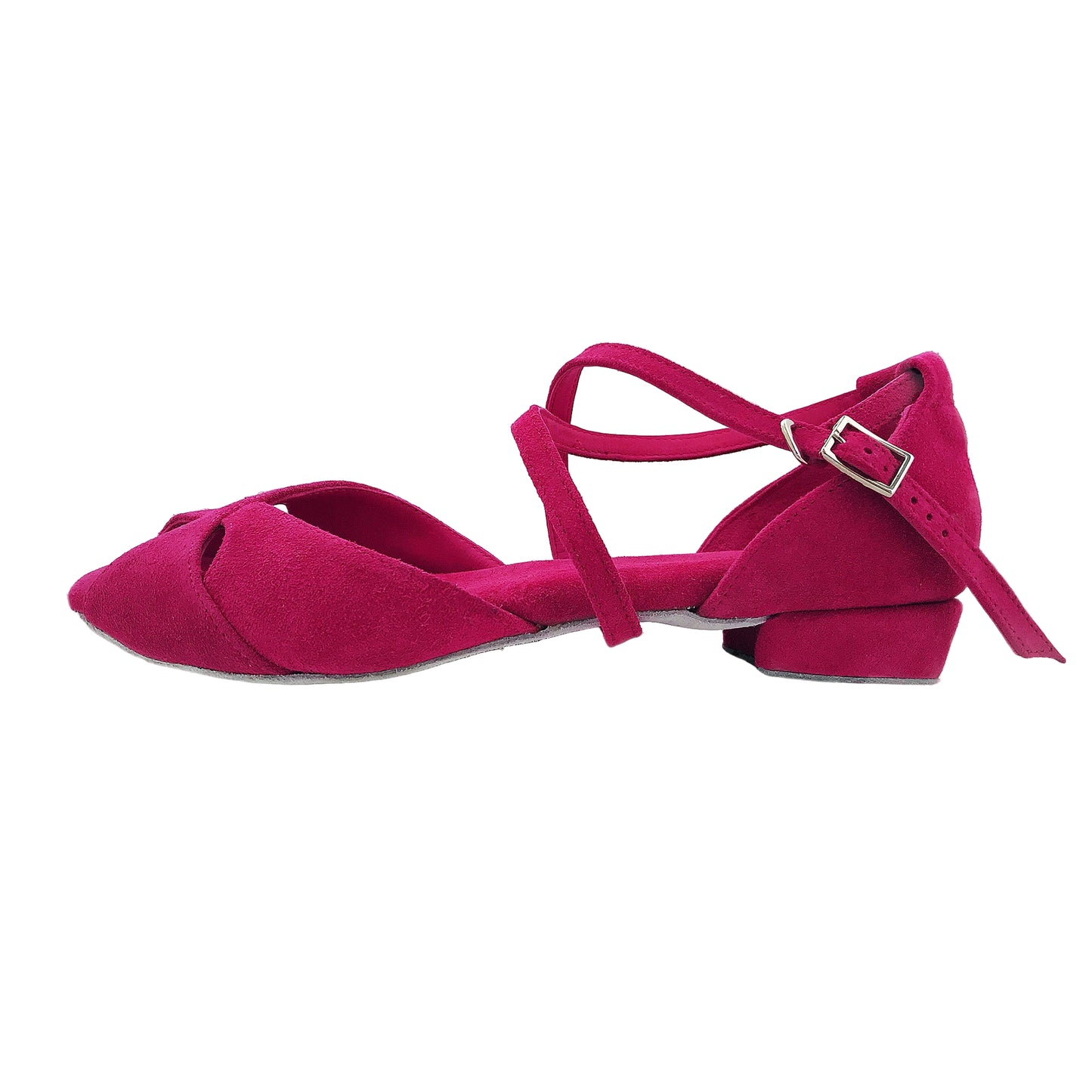 Sara Low Heel Dance Sandal Pink