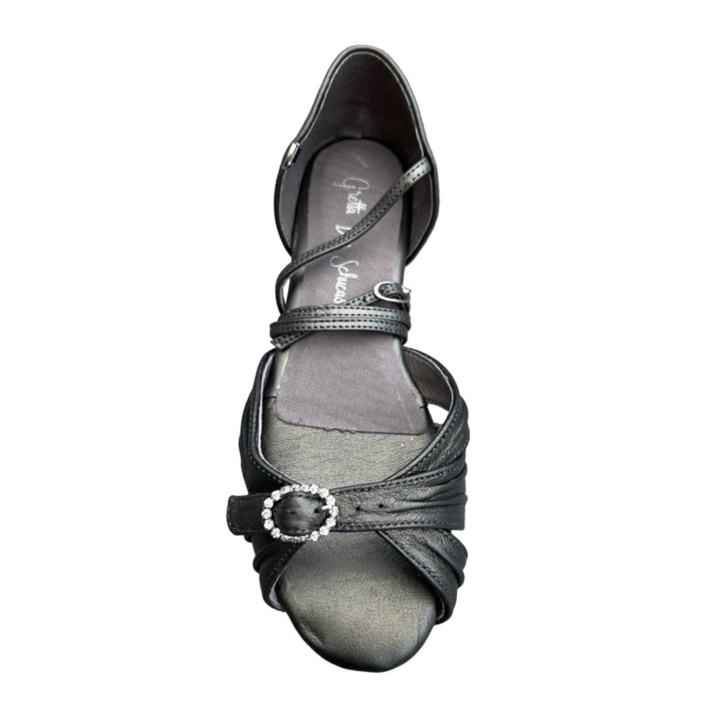 Coca Dance Sandal Gunmetal- The most adjustable sandal yet!