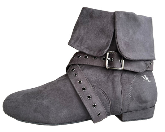 Tinker Bell Boot Grey Micro Suede