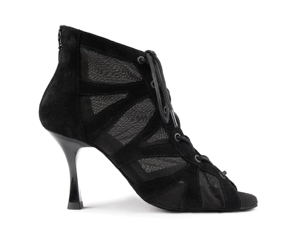 PortDance  -  PD819 Black Nubuck – Heel 70mm